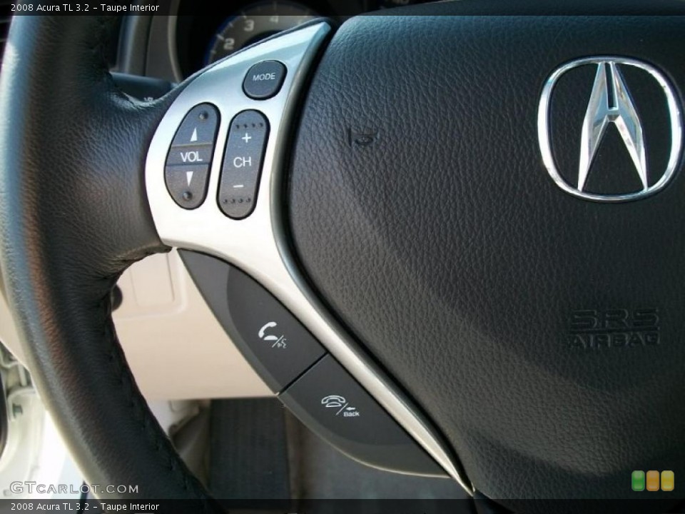 Taupe Interior Controls for the 2008 Acura TL 3.2 #47311280