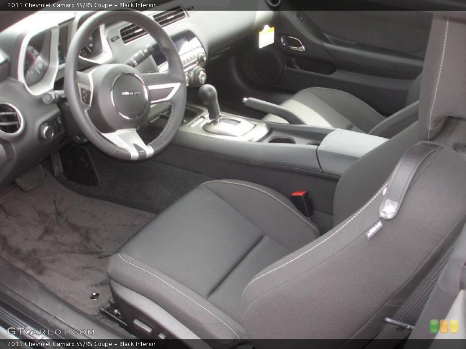 Black Interior Photo for the 2011 Chevrolet Camaro SS/RS Coupe #47311571