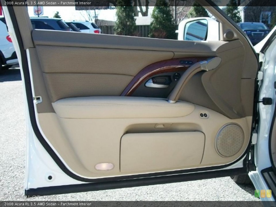 Parchment Interior Door Panel for the 2008 Acura RL 3.5 AWD Sedan #47311688