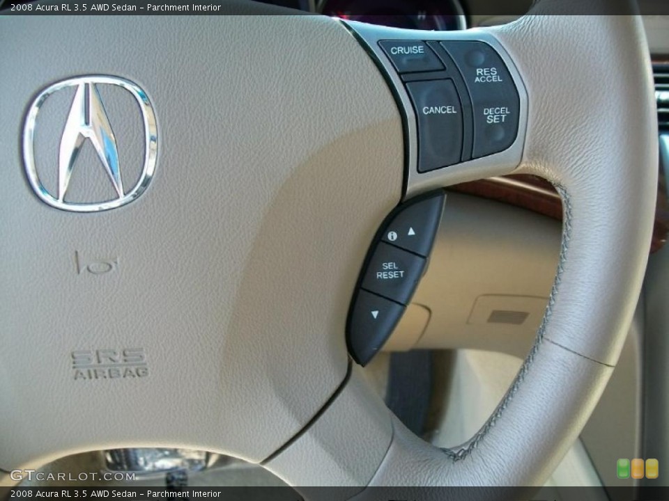 Parchment Interior Controls for the 2008 Acura RL 3.5 AWD Sedan #47311808