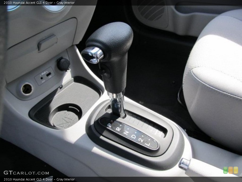 Gray Interior Transmission for the 2010 Hyundai Accent GLS 4 Door #47312555