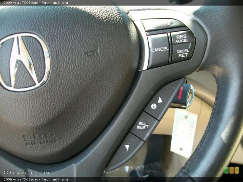 Parchment Interior Controls for the 2009 Acura TSX Sedan #47312924