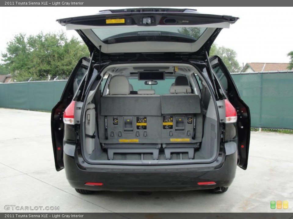 Light Gray Interior Trunk for the 2011 Toyota Sienna XLE #47313467