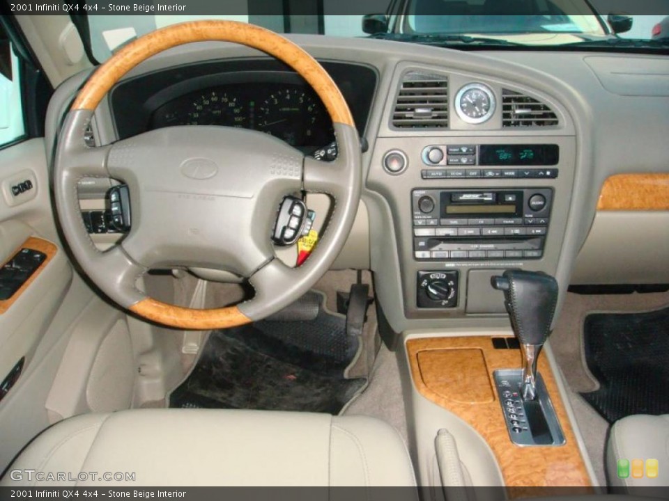 Stone Beige Interior Photo for the 2001 Infiniti QX4 4x4 #47313950