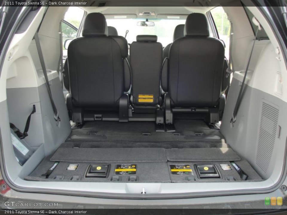 Dark Charcoal Interior Trunk for the 2011 Toyota Sienna SE #47314193
