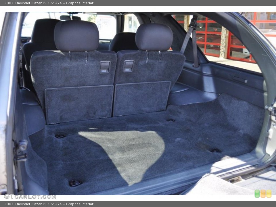 Graphite Interior Trunk for the 2003 Chevrolet Blazer LS ZR2 4x4 #47315858