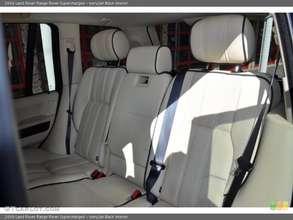 Ivory/Jet Black Interior Photo for the 2009 Land Rover Range Rover Supercharged #47316050