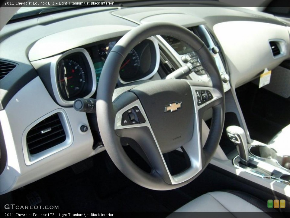 Light Titanium/Jet Black Interior Dashboard for the 2011 Chevrolet Equinox LTZ #47318786