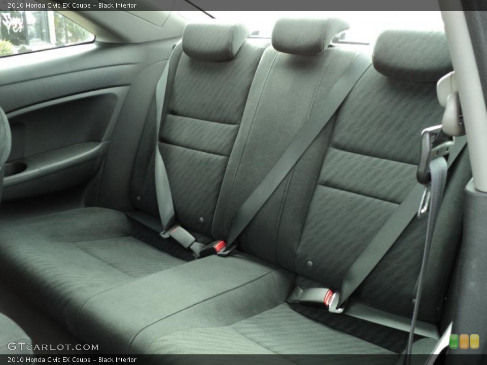 Black Interior Photo for the 2010 Honda Civic EX Coupe #47319410