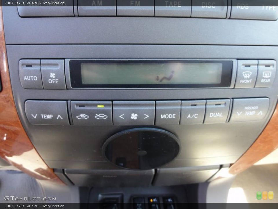 Ivory Interior Controls for the 2004 Lexus GX 470 #47319464