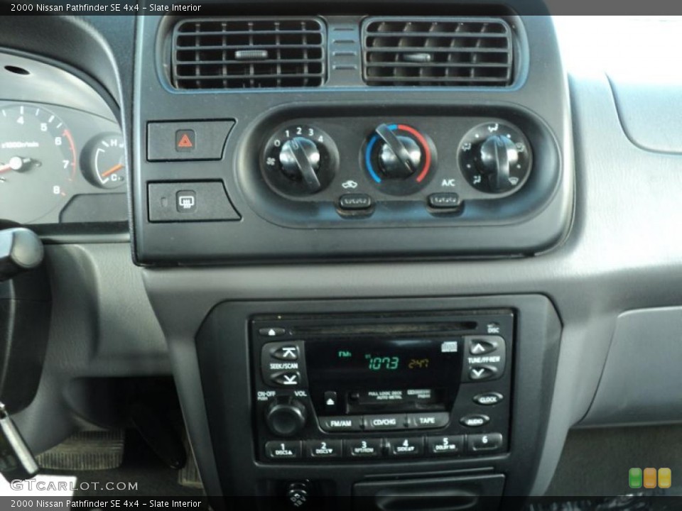 Slate Interior Controls for the 2000 Nissan Pathfinder SE 4x4 #47320658