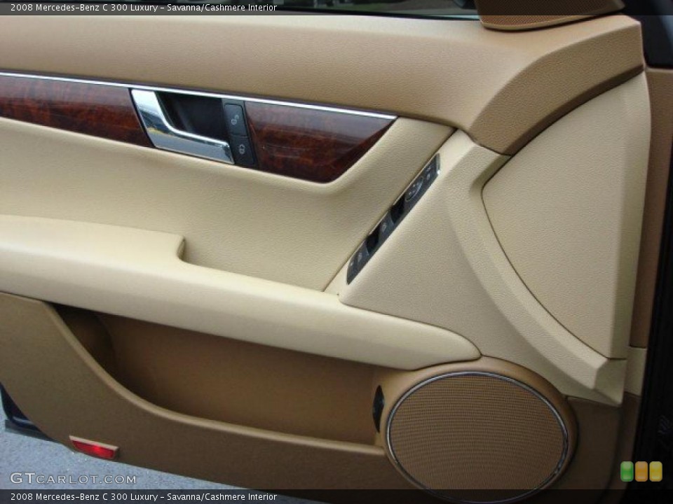 Savanna/Cashmere Interior Door Panel for the 2008 Mercedes-Benz C 300 Luxury #47320691