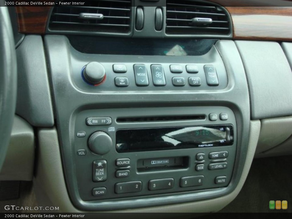 Pewter Interior Controls for the 2000 Cadillac DeVille Sedan #47321078