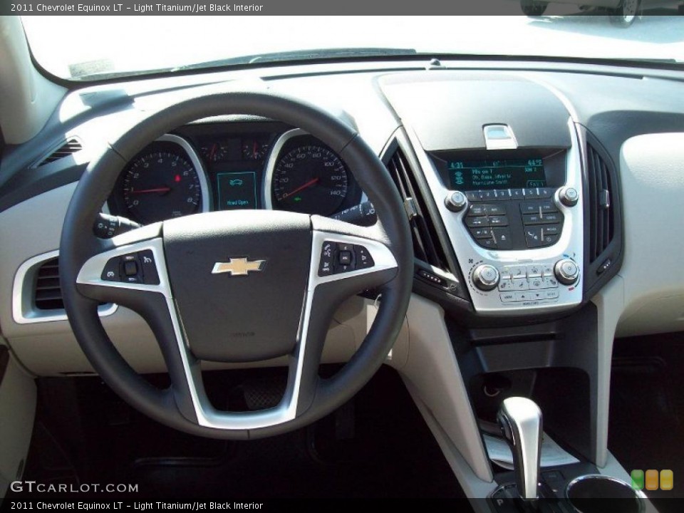 Light Titanium/Jet Black Interior Steering Wheel for the 2011 Chevrolet Equinox LT #47321192