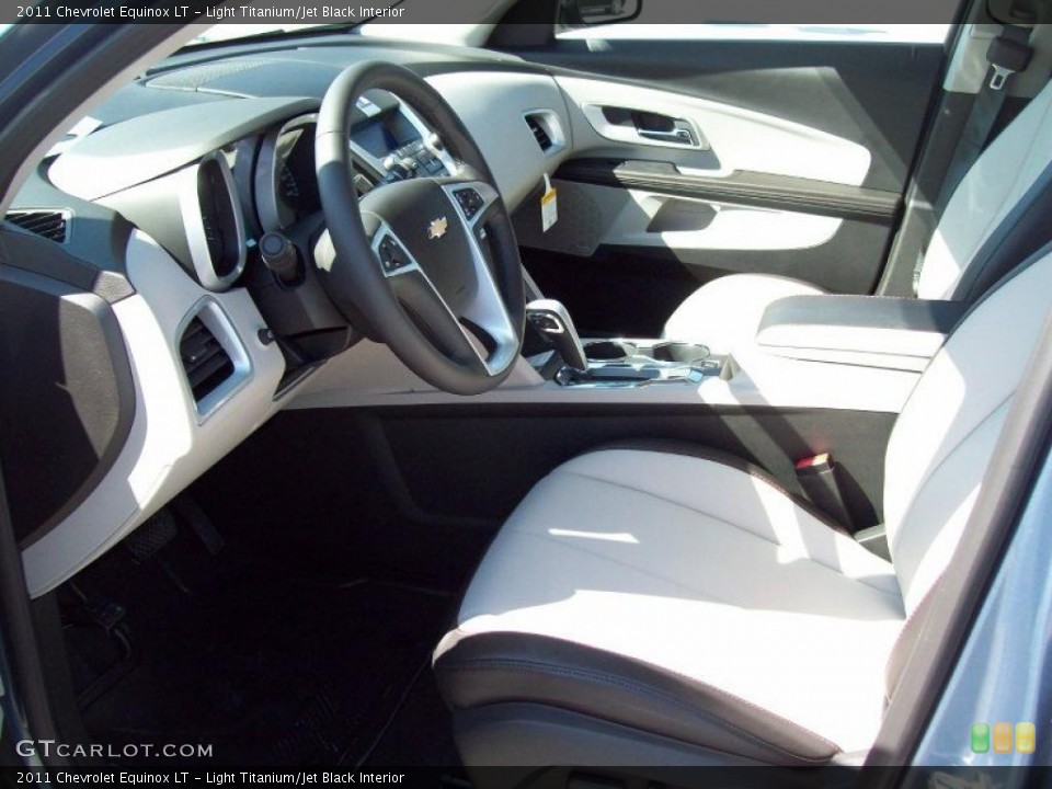 Light Titanium/Jet Black Interior Photo for the 2011 Chevrolet Equinox LT #47321333