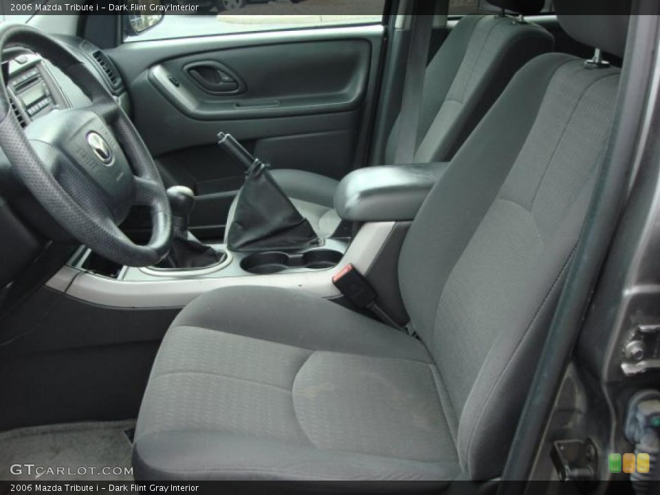 Dark Flint Gray Interior Photo for the 2006 Mazda Tribute i #47322053