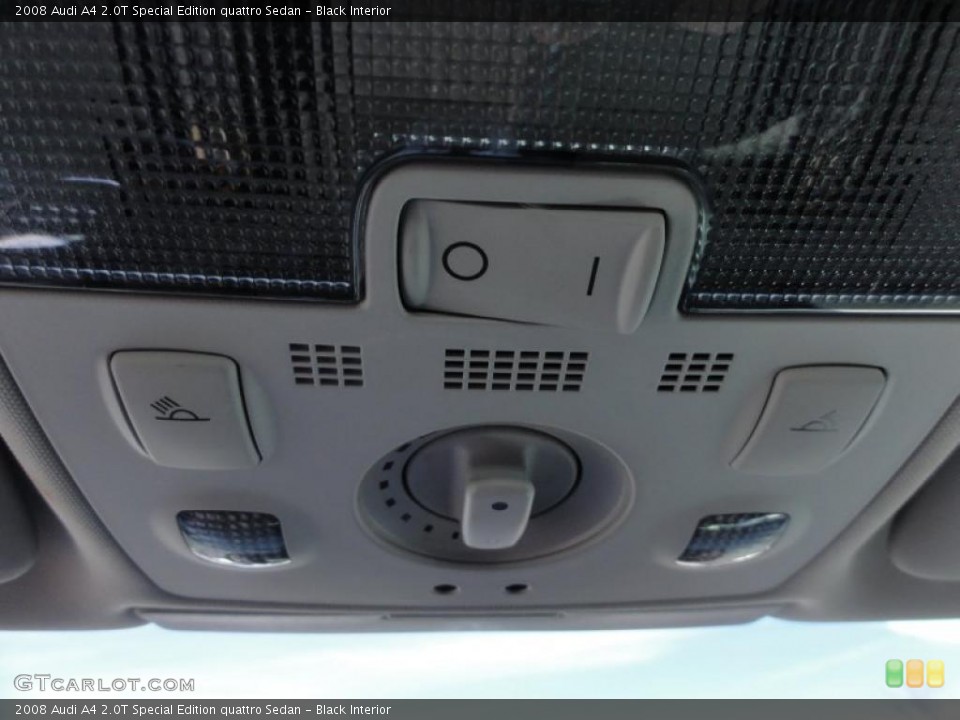 Black Interior Controls for the 2008 Audi A4 2.0T Special Edition quattro Sedan #47322128