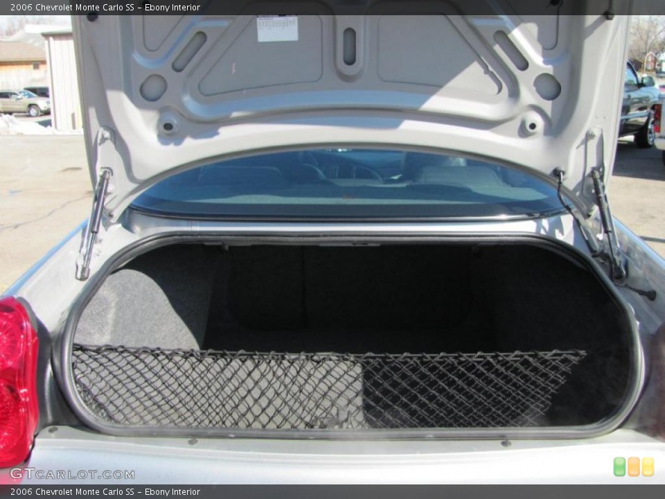 Ebony Interior Trunk for the 2006 Chevrolet Monte Carlo SS #47322314