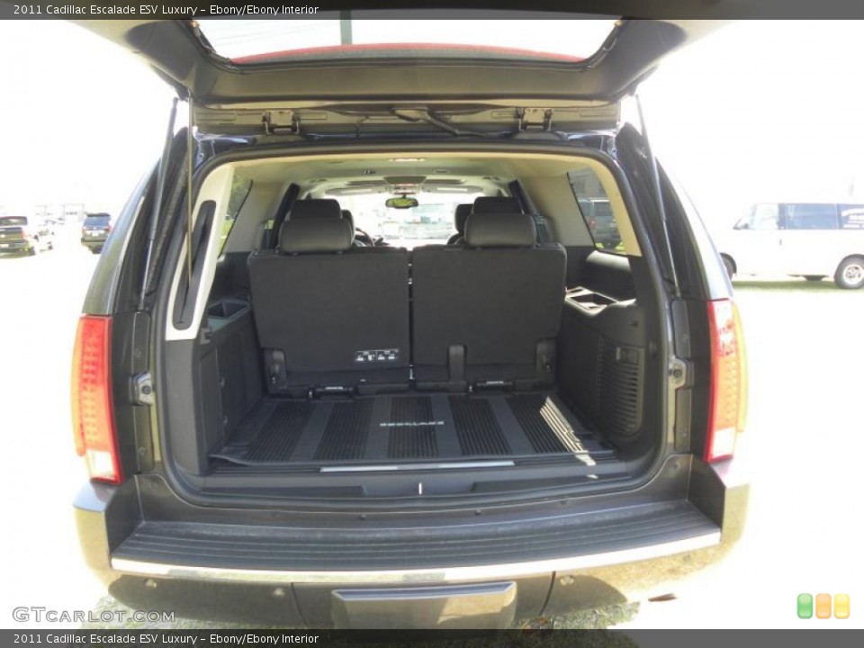 Ebony/Ebony Interior Trunk for the 2011 Cadillac Escalade ESV Luxury #47326415