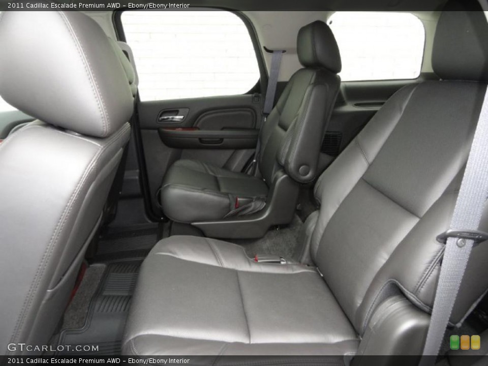 Ebony/Ebony Interior Photo for the 2011 Cadillac Escalade Premium AWD #47327964