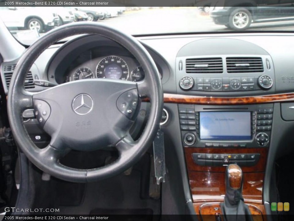 Charcoal Interior Dashboard for the 2005 Mercedes-Benz E 320 CDI Sedan #47328834