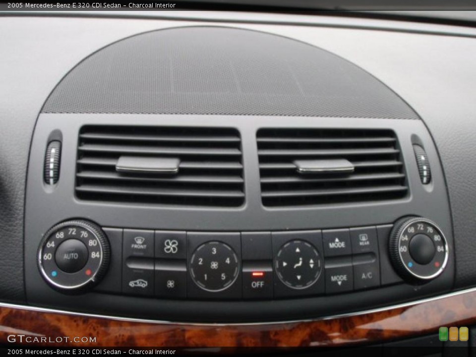 Charcoal Interior Controls for the 2005 Mercedes-Benz E 320 CDI Sedan #47329077