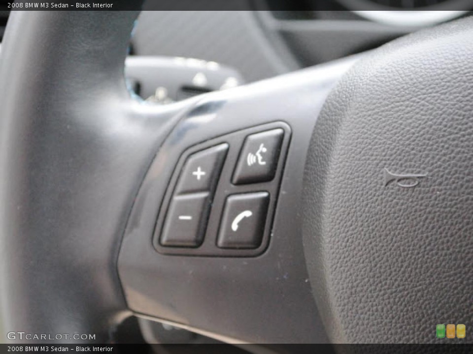 Black Interior Controls for the 2008 BMW M3 Sedan #47329386