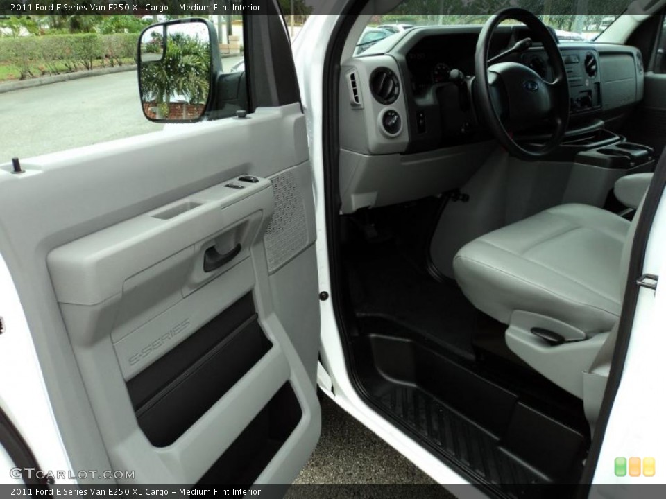 Medium Flint Interior Photo for the 2011 Ford E Series Van E250 XL Cargo #47331094