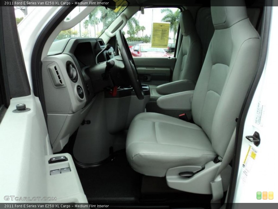 Medium Flint Interior Photo for the 2011 Ford E Series Van E250 XL Cargo #47331109
