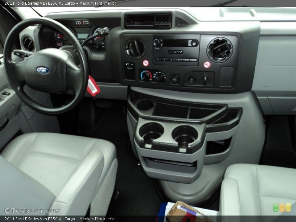 Medium Flint Interior Dashboard for the 2011 Ford E Series Van E250 XL Cargo #47331187