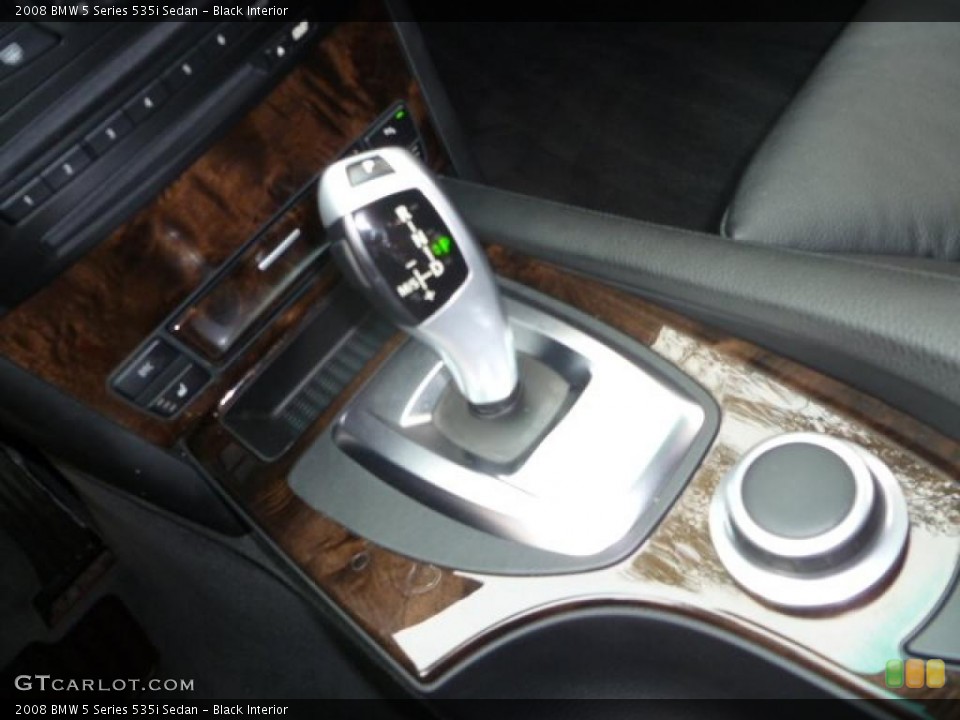 Black Interior Transmission for the 2008 BMW 5 Series 535i Sedan #47332396