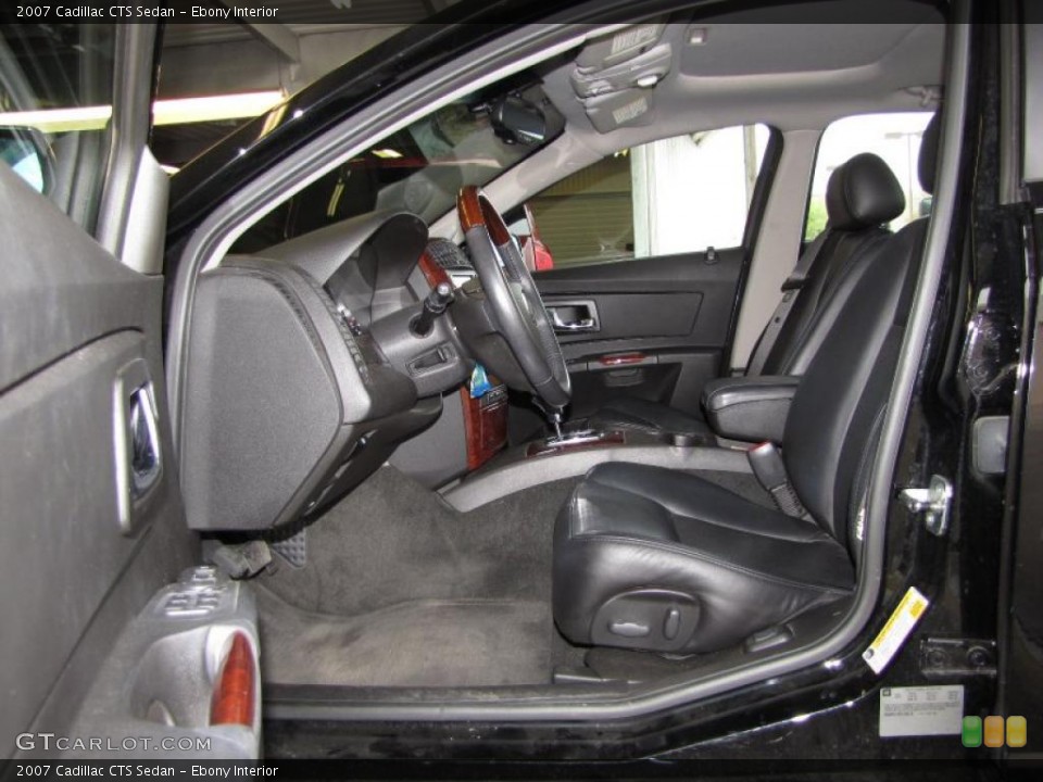 Ebony Interior Photo for the 2007 Cadillac CTS Sedan #47332447