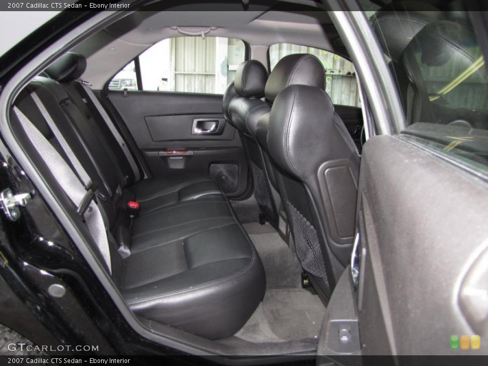 Ebony Interior Photo for the 2007 Cadillac CTS Sedan #47332492