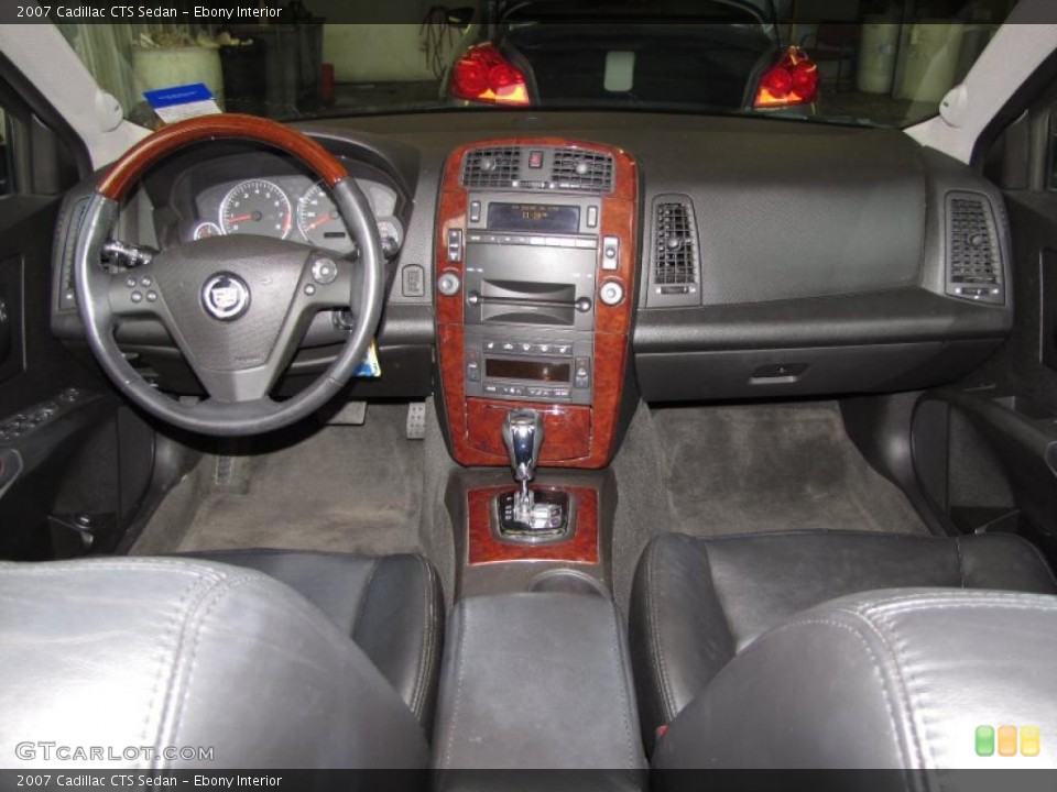 Ebony Interior Dashboard for the 2007 Cadillac CTS Sedan #47332537