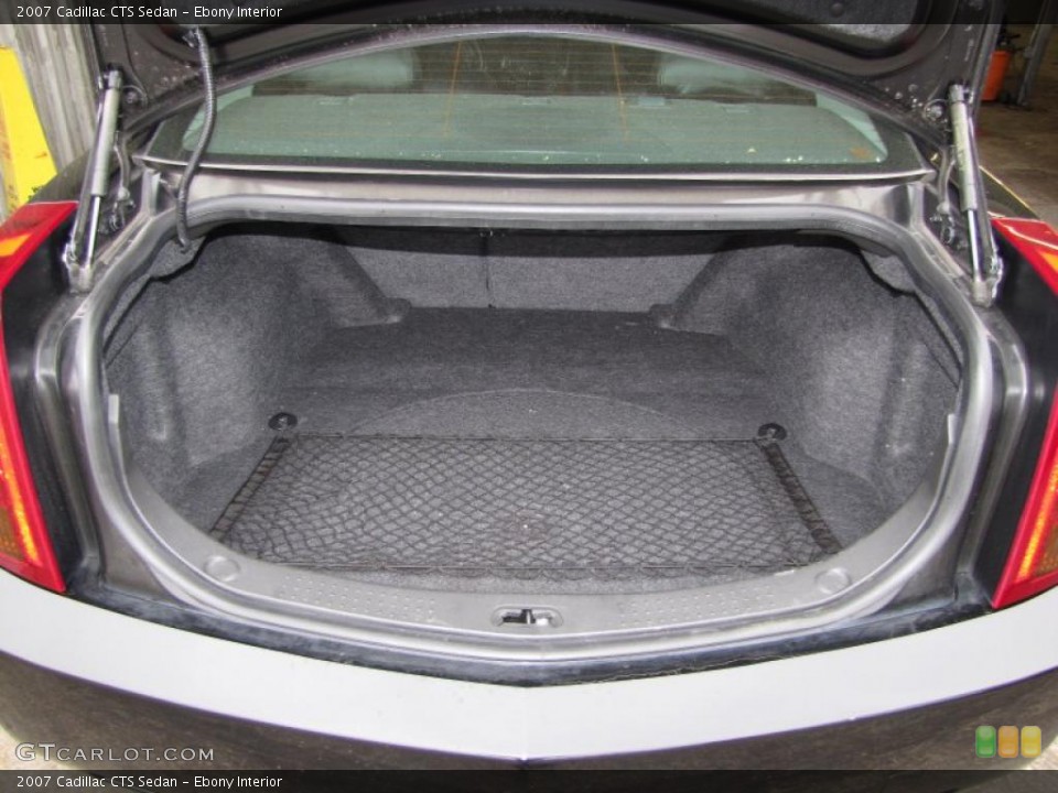 Ebony Interior Trunk for the 2007 Cadillac CTS Sedan #47332597