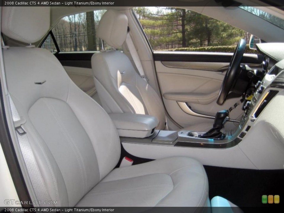 Light Titanium/Ebony Interior Photo for the 2008 Cadillac CTS 4 AWD Sedan #47333443