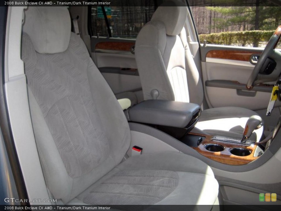Titanium/Dark Titanium Interior Photo for the 2008 Buick Enclave CX AWD #47334808