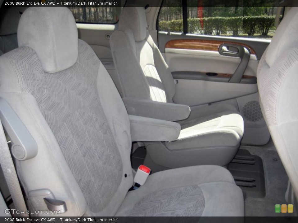 Titanium/Dark Titanium Interior Photo for the 2008 Buick Enclave CX AWD #47334820