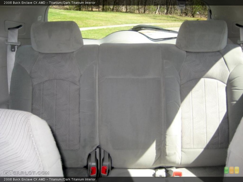 Titanium/Dark Titanium Interior Photo for the 2008 Buick Enclave CX AWD #47334838