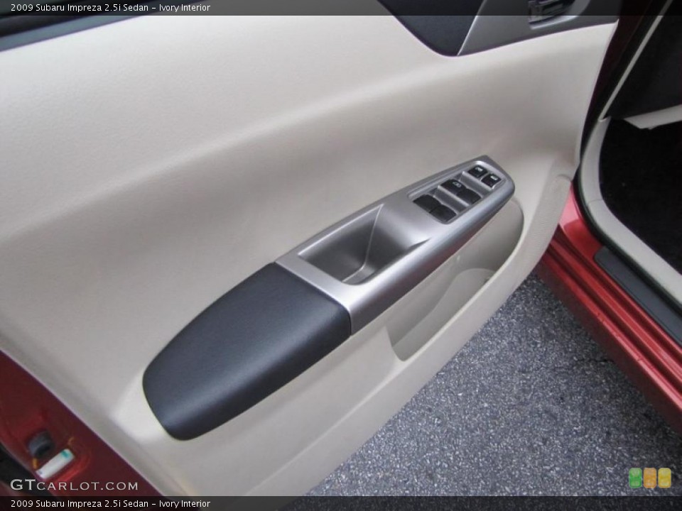 Ivory Interior Door Panel for the 2009 Subaru Impreza 2.5i Sedan #47335522