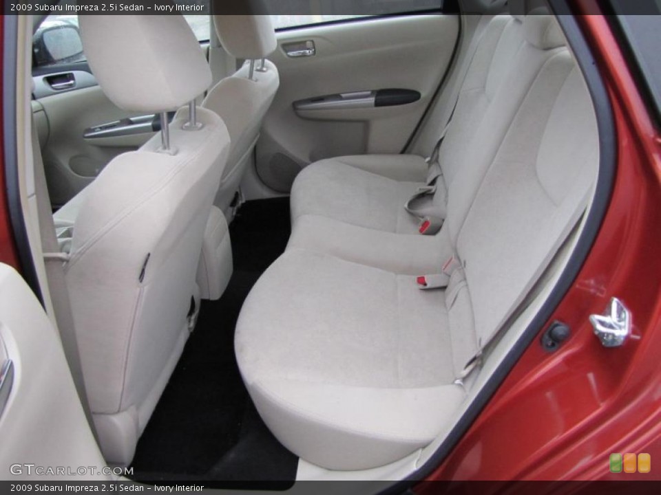 Ivory Interior Photo for the 2009 Subaru Impreza 2.5i Sedan #47335537