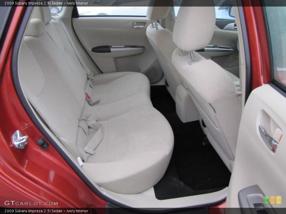 Ivory Interior Photo for the 2009 Subaru Impreza 2.5i Sedan #47335552