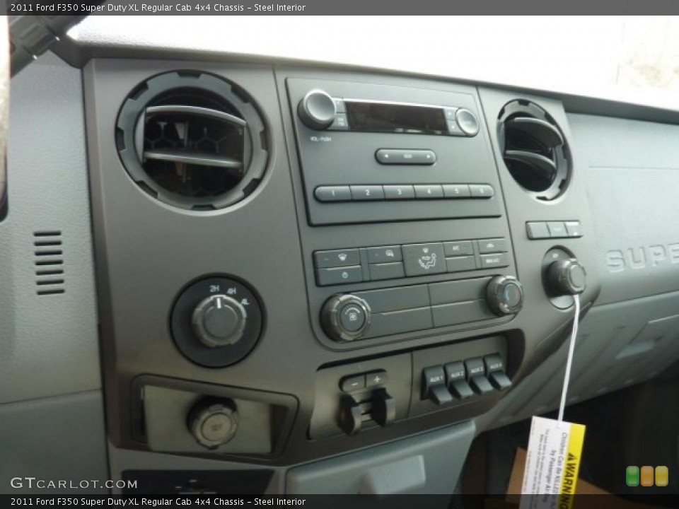 Steel Interior Controls for the 2011 Ford F350 Super Duty XL Regular Cab 4x4 Chassis #47335840