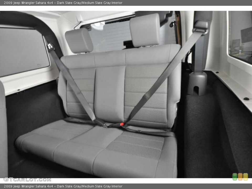 Dark Slate Gray/Medium Slate Gray Interior Photo for the 2009 Jeep Wrangler Sahara 4x4 #47336782