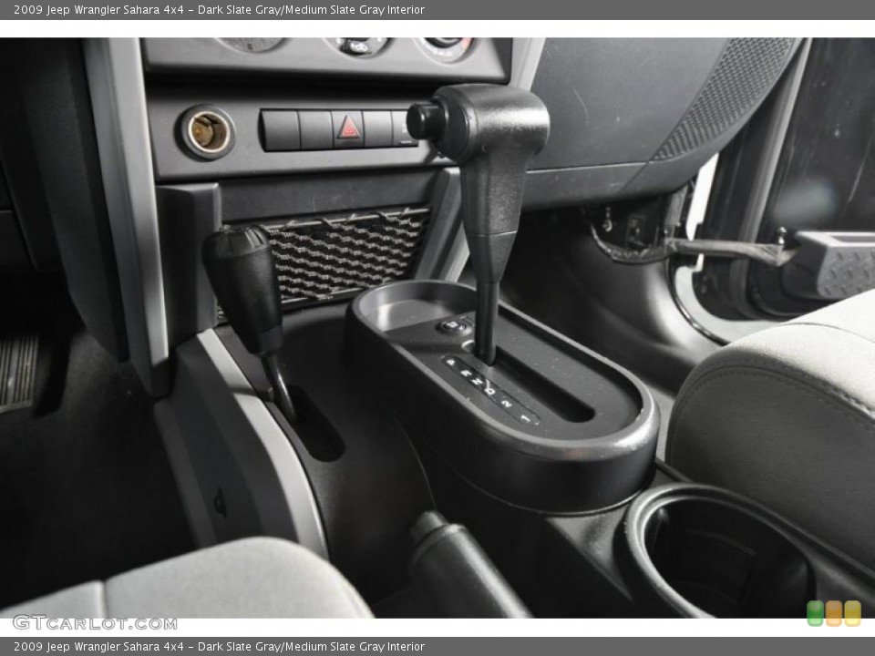 Dark Slate Gray/Medium Slate Gray Interior Transmission for the 2009 Jeep Wrangler Sahara 4x4 #47336794