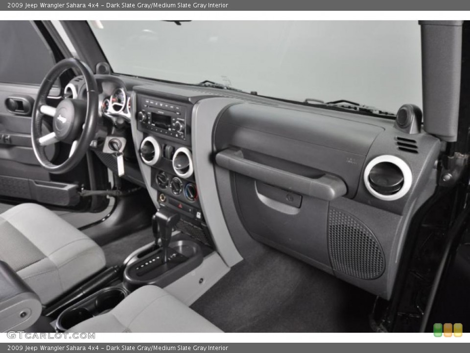 Dark Slate Gray/Medium Slate Gray Interior Photo for the 2009 Jeep Wrangler Sahara 4x4 #47336845