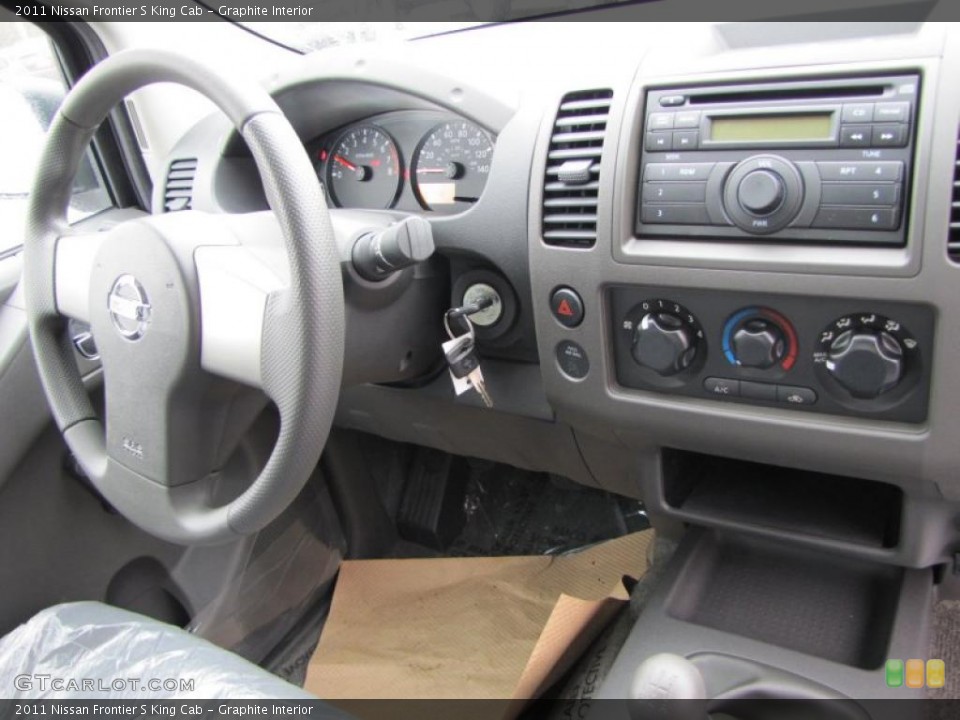 Graphite Interior Dashboard for the 2011 Nissan Frontier S King Cab #47336905