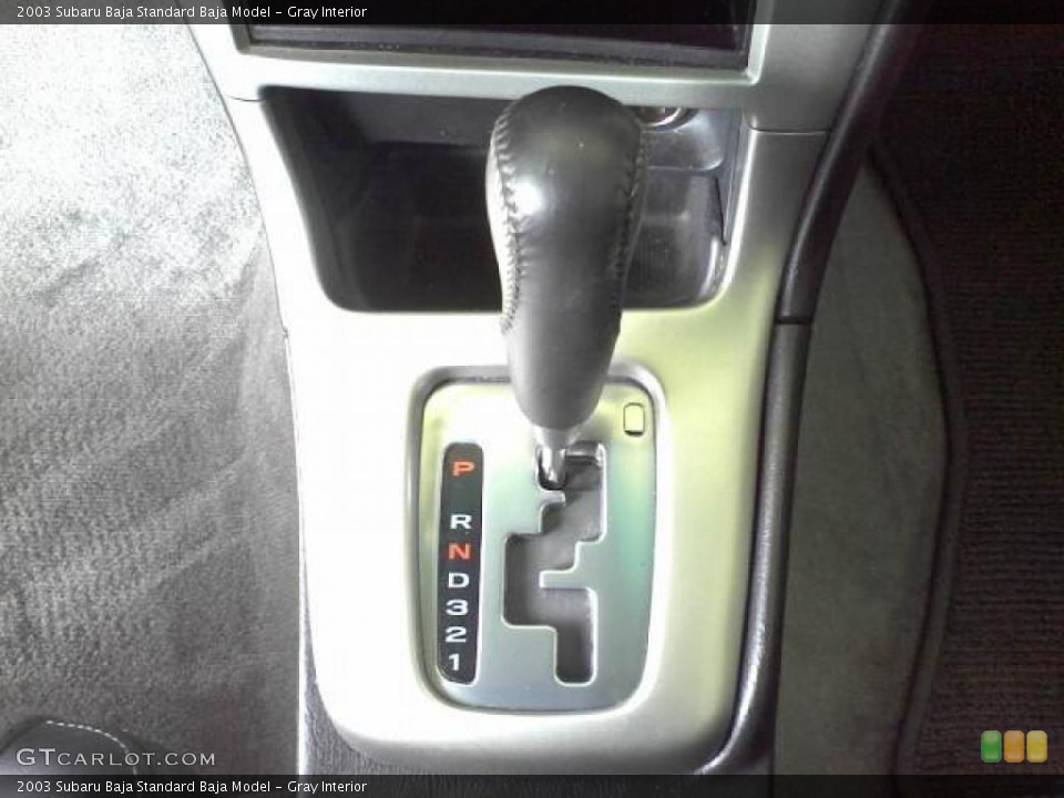 Gray Interior Transmission for the 2003 Subaru Baja  #47338651