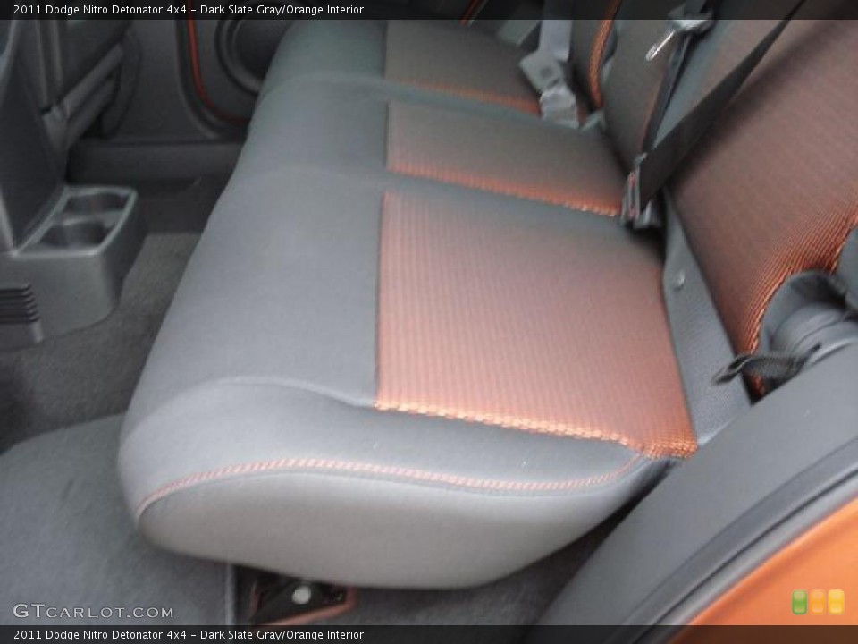 Dark Slate Gray/Orange Interior Photo for the 2011 Dodge Nitro Detonator 4x4 #47339098