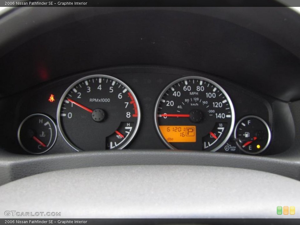 Graphite Interior Gauges for the 2006 Nissan Pathfinder SE #47339113